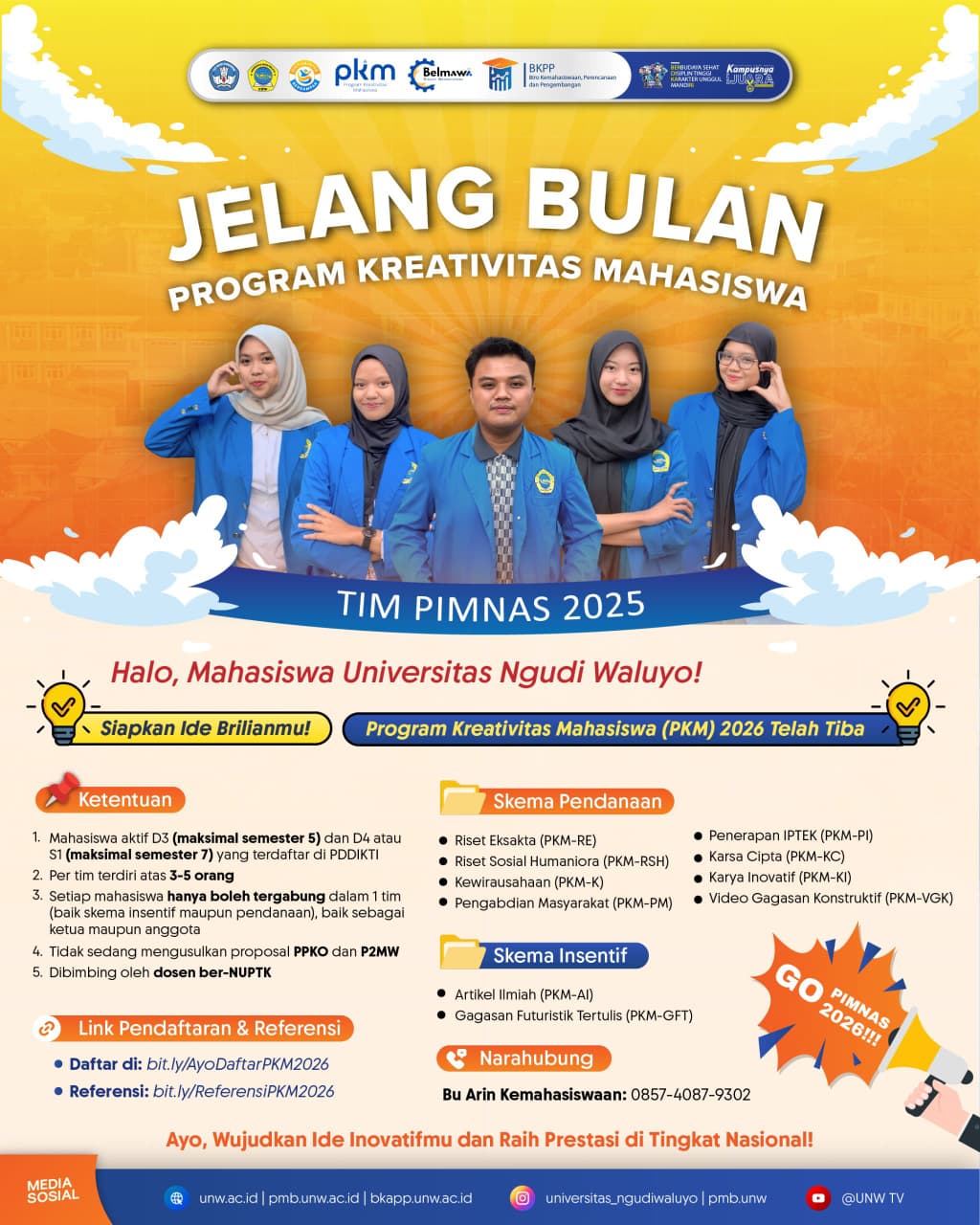 SOSIALISASI JELANG BULAN PKM 2026