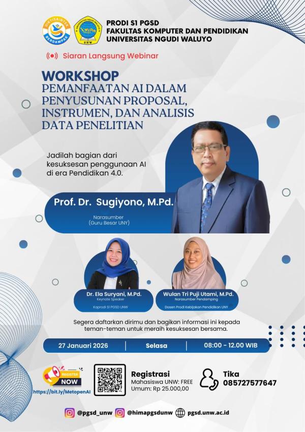 WORKSHOP PEMANFAAAN AI