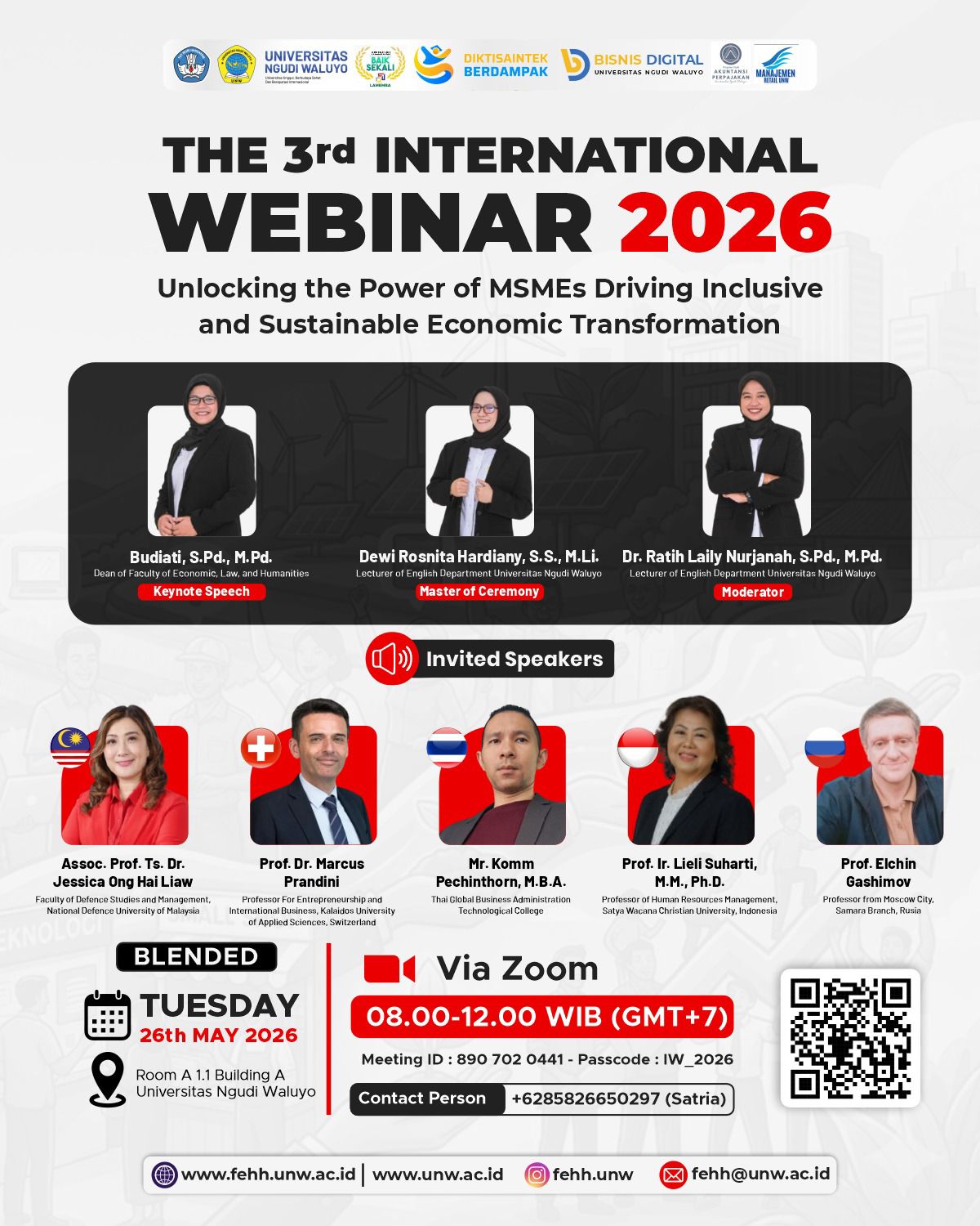 THE 3rd INTERNTIONAL WEBINAR 2026