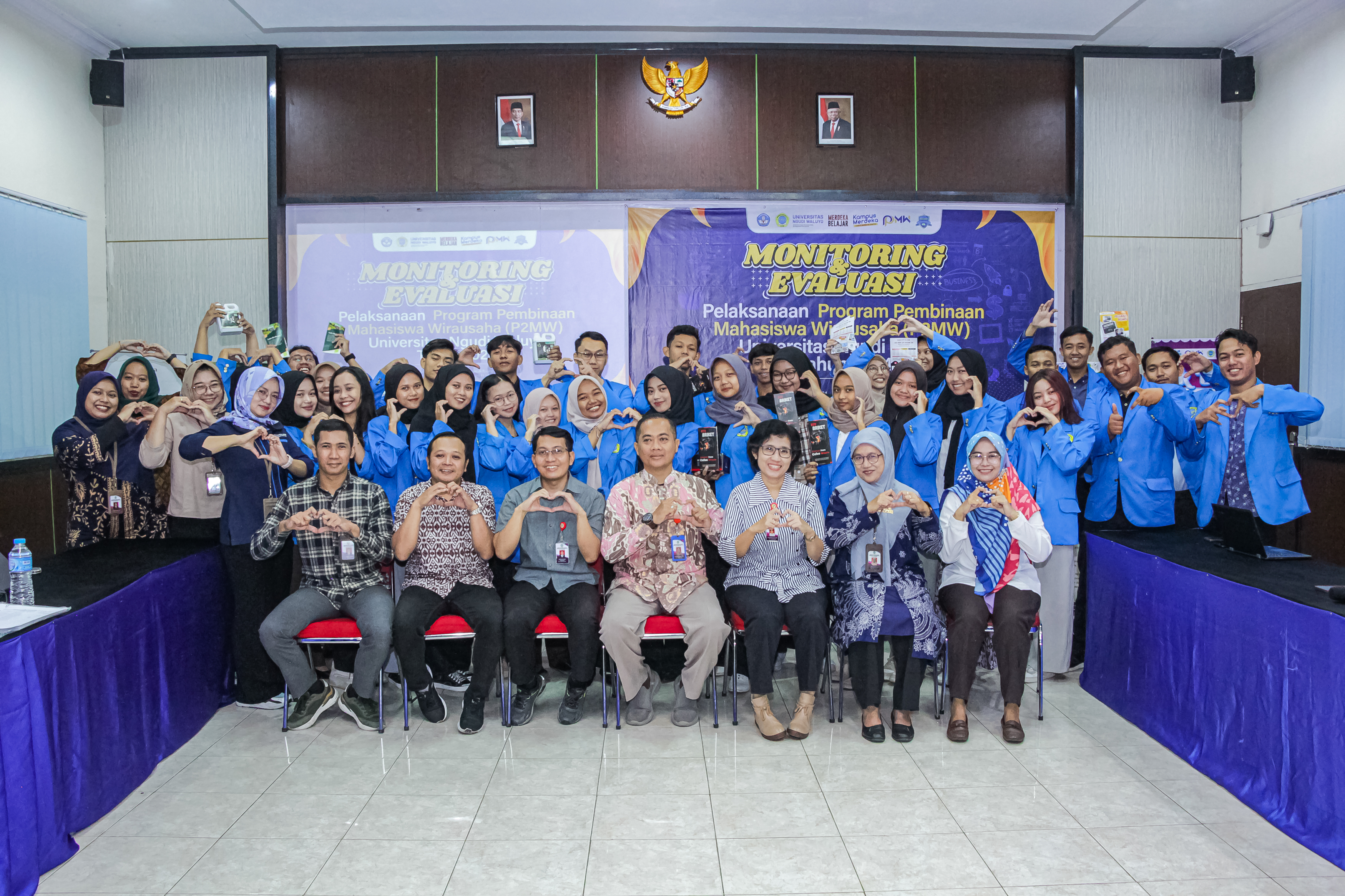 MONITORING DAN EVALUASI PELAKSANAAN PROGRAM PEMBINAAN MAHASISWA WIRAUSAHA (P2MW) TAHUN 2024