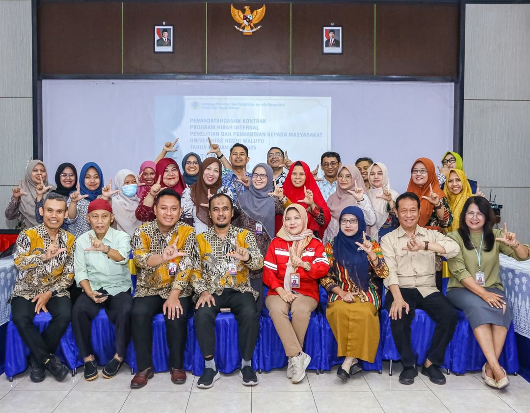Penandatanganan Kontrak Hibah Internal Penelitian dan Pengabdian kepada Masyarakat (PkM) Universitas Ngudi Waluyo untuk Tahun Akademik 2024/2025! 🎉🎓