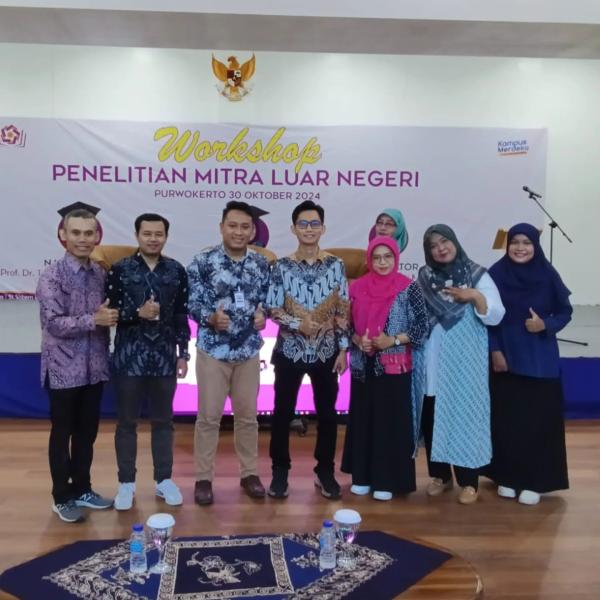 Workshop Penelitian Mitra Luar Negeri