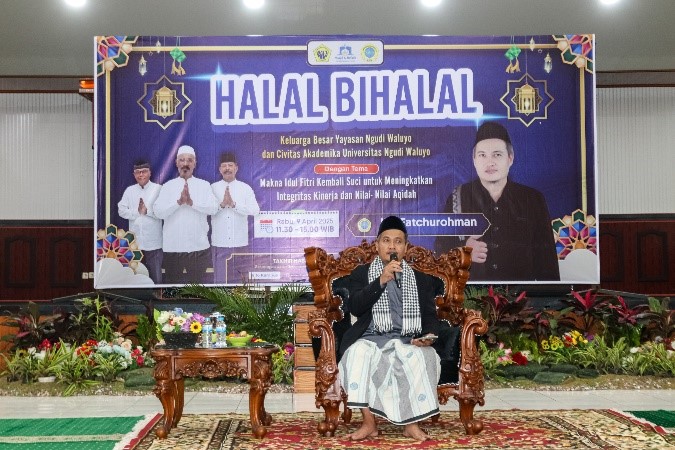 Idul Fitri Kembali Suci, Halal Bihalal Keluarga Besar Yayasan Ngudi Waluyo dan Civitas Akademika UNW