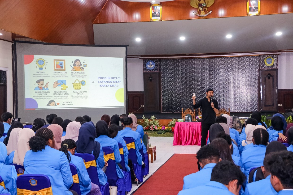 Gelar Kuliah Umum, UNW Pertegas Pentingnya Pertumbuhan Ekomoni Kreatif dengan Gandeng Komite Ekonomi Kreatif (KEK) Kabupaten Semarang