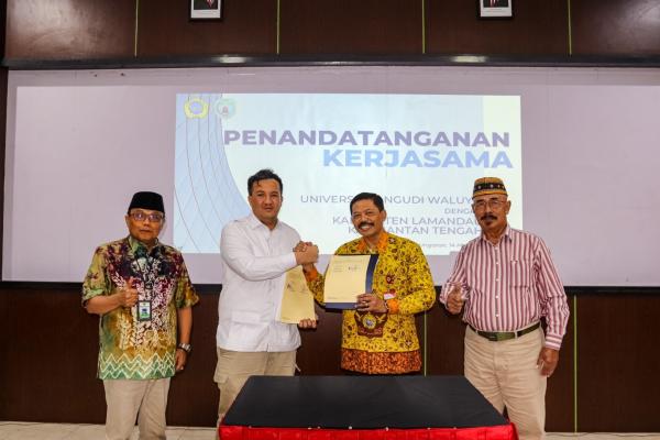 Perlebar Kepak Sayap: UNW Lakukan Penandatanganan Kerja sama dengan Pemerintah Kabupaten Lamandau Kalteng