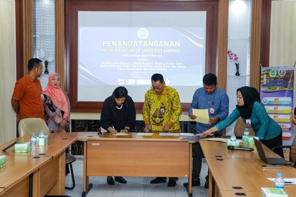 Tingkatkan Kolaborasi Lintas Sektor, UNW lakukan penandatanganan MoU dengan 5 Klinik 