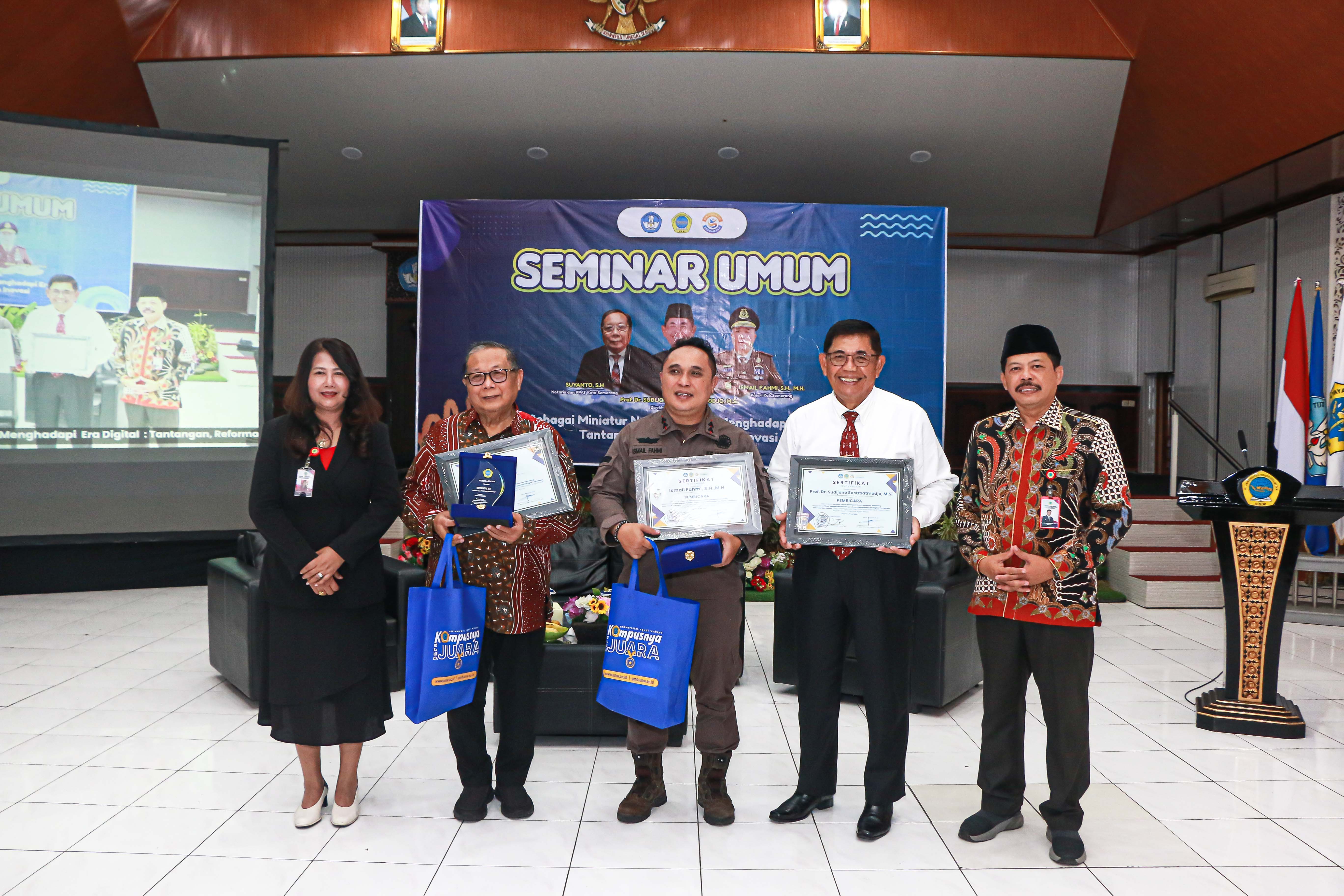 Seminar Umum Desa Sebagai Miniatur Negara Di Era Digital