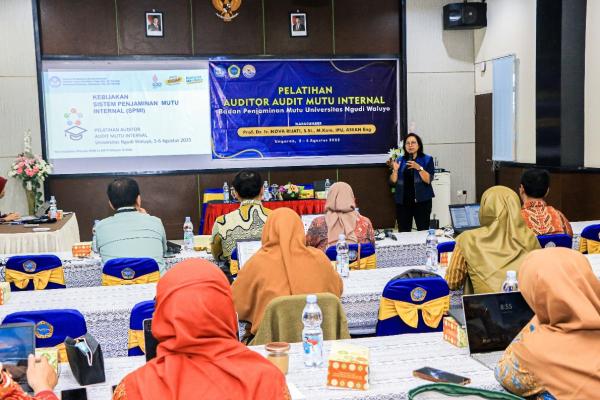BPM UNW Gelar Pelatihan Auditor Audit Mutu Internal, Kuatkan Evaluasi Mutu di UNW