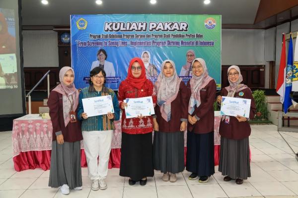 Selamatkan Generasi Sejak Dini, UNW Hadirkan Kuliah Pakar Skrining Neonatal