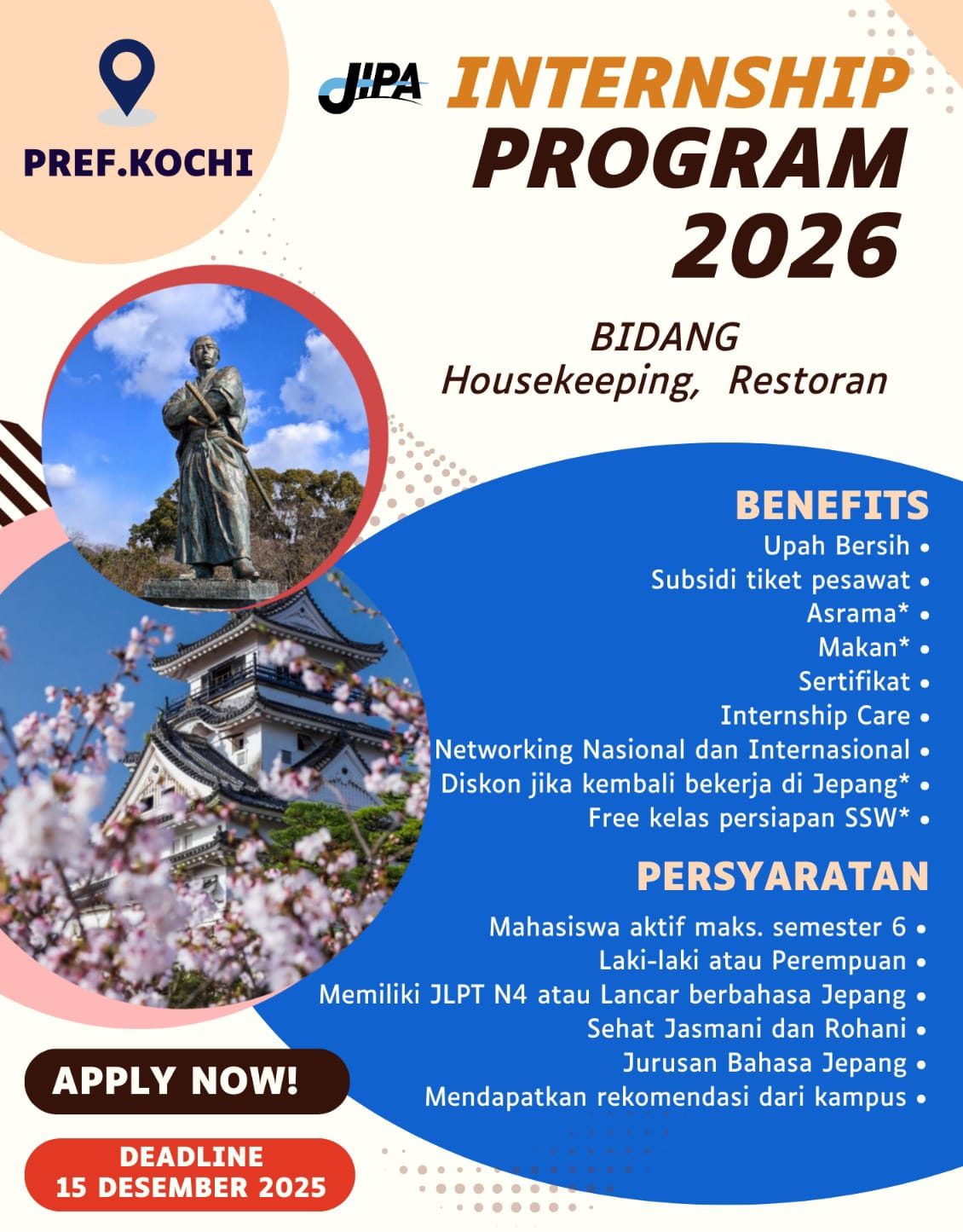 PEREKRUTAN PROGRAM INTERNSHIP PERIODE 2026
