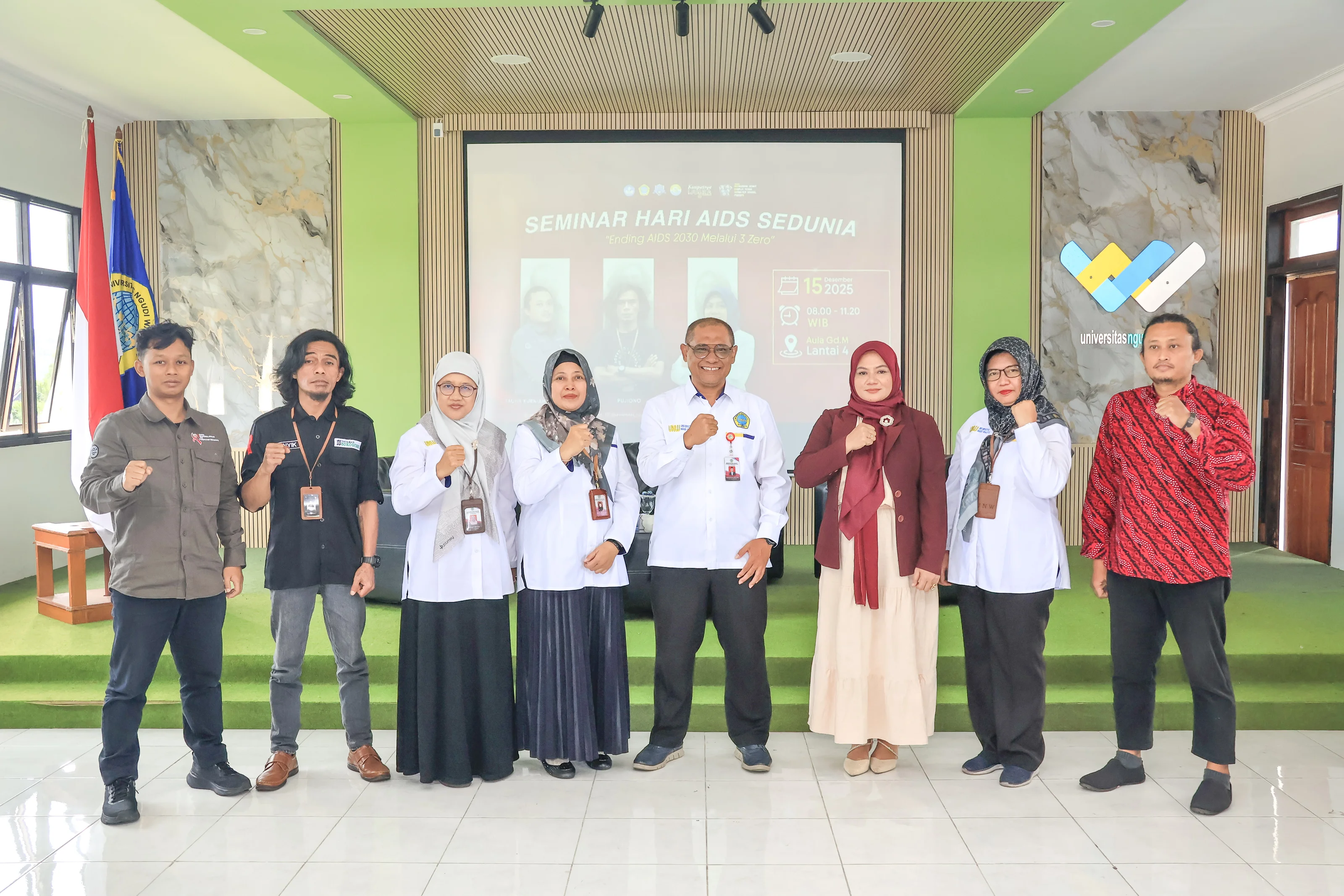 Seminar “Ending AIDS 2030 Melalui 3 Zero”, UNW Dorong Peran Strategis Generasi Muda sebagai Agen Perubahan