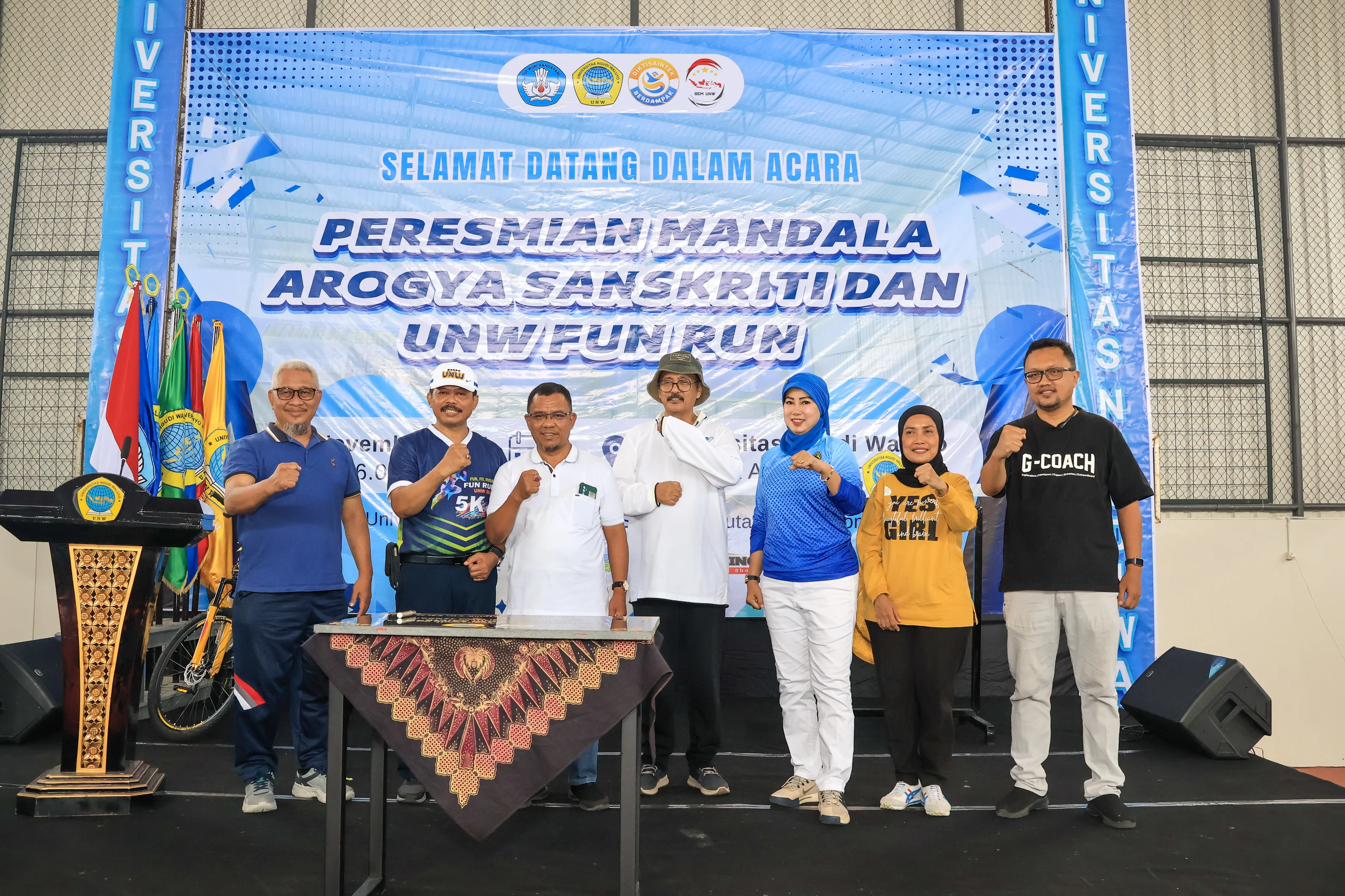 UNW 5K Fun Run 2025, Resmikan Mandala Arogya Sanskriti dengan Semangat “Fun, Fit, and Future”