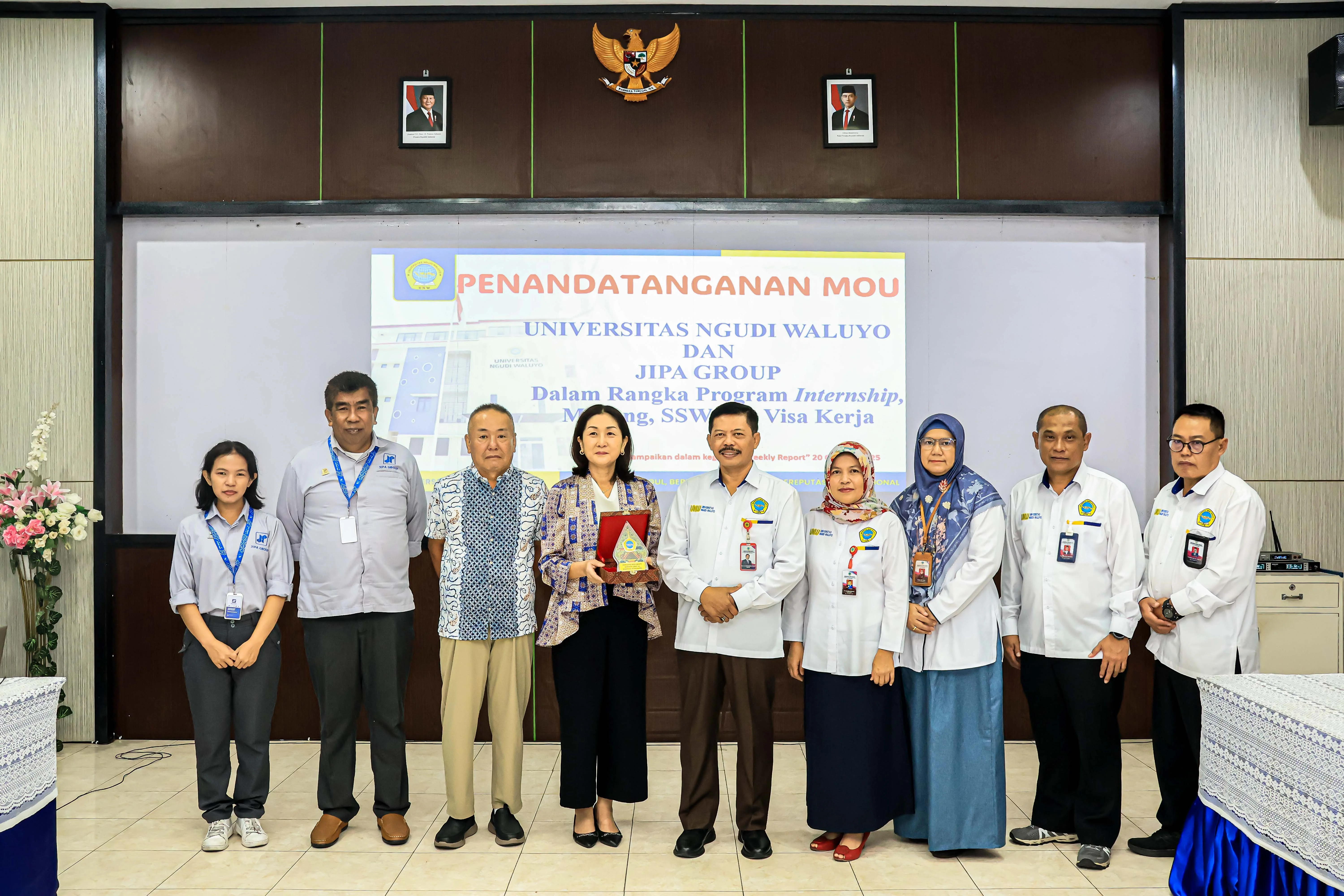UNW Jalin Kerja Sama dengan PT JIPA Group untuk Program Internship bagi Mahasiswa Aktif dan Pemagangan bagi Alumni