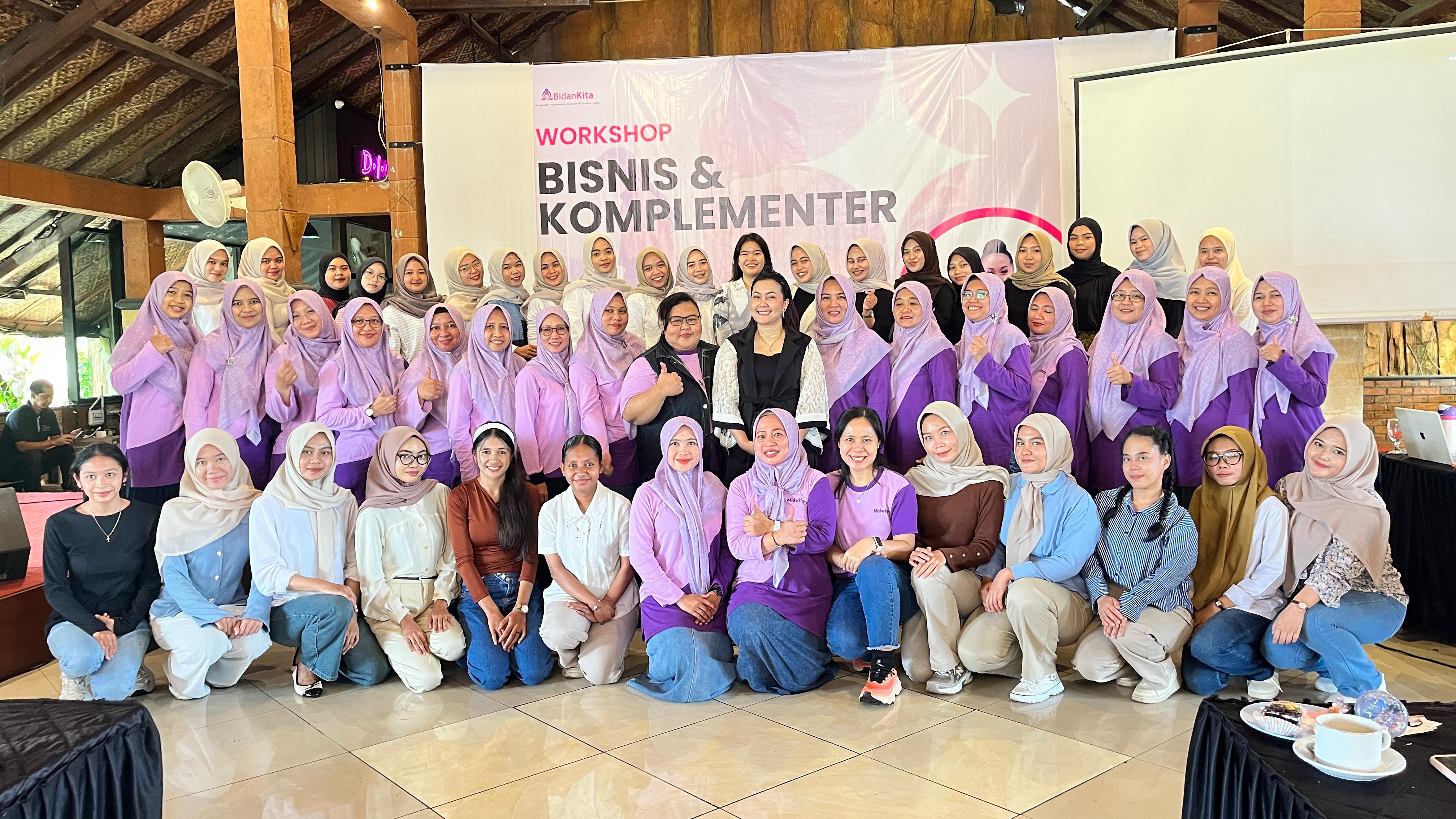 Workshop Bisnis dan Komplementer Kebidanan, Prodi Kebidanan UNW Hadirkan Praktisi Nasional Gentle Birth
