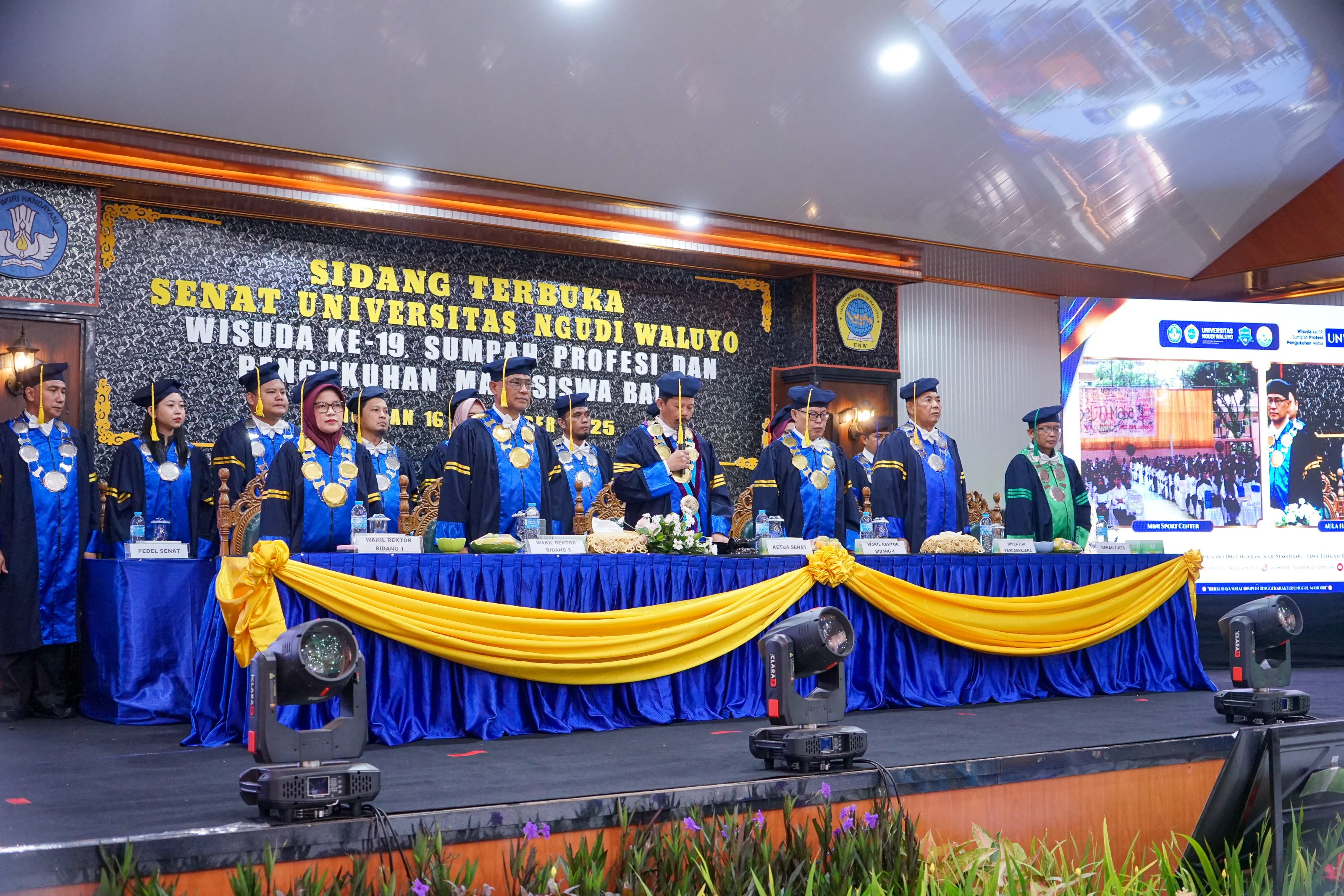Merayakan Lulusan dan Menyambut Generasi Baru, Universitas Ngudi Waluyo Gelar Wisuda dan Sumpah Profesi sekaligus Pengukuhan Mahasiswa Baru Tahun 2025