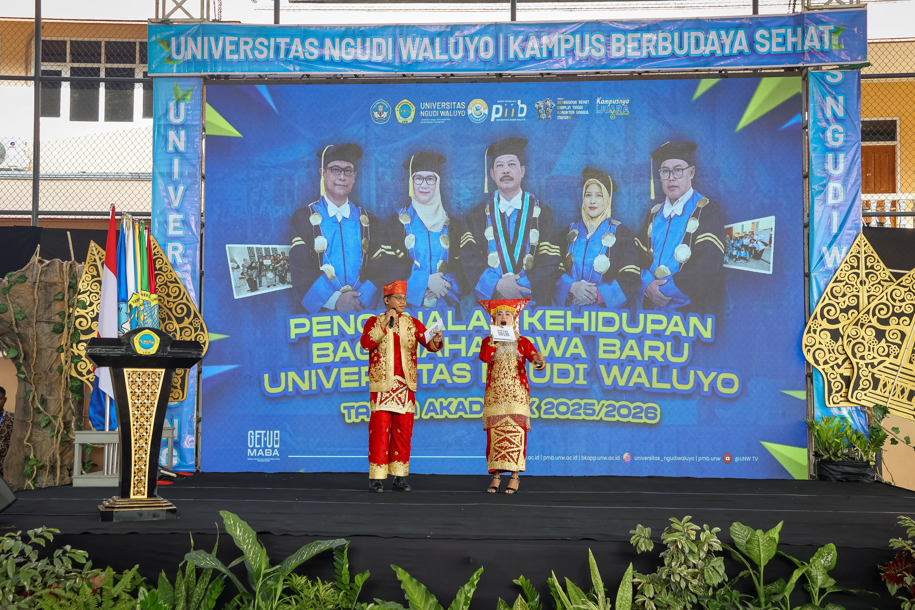 Semarak PKKMB, UNW Bangga Menerima Seluruh Mahasiswa Baru dalam Kegiatan GET-U MABA 2025