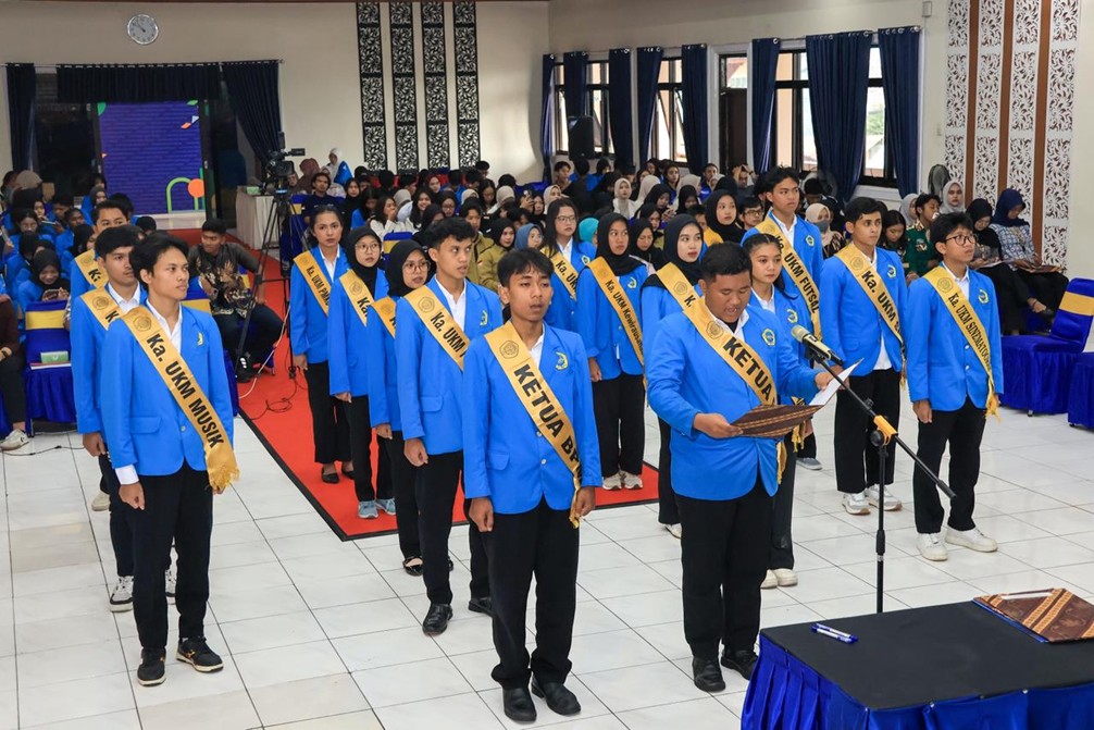 Pengurus Ormawa UNW Tahun 2026 Resmi Dilantik, Siap Wujudkan Iklim Kemahasiswaan Progresif