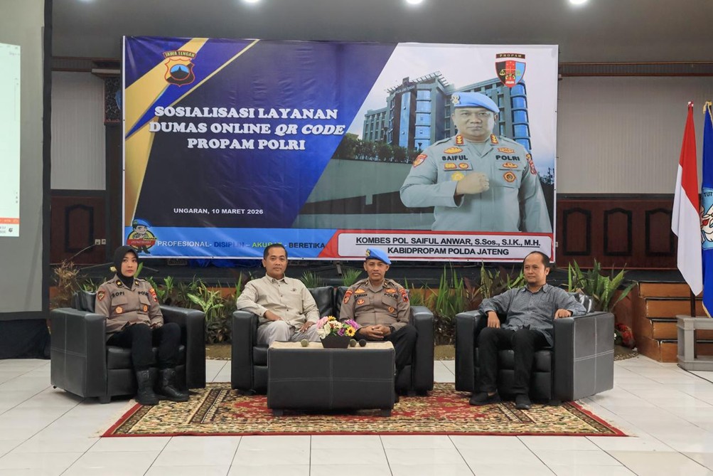 Perkuat Pengawasan Publik, Propam Polri Kenalkan Layanan Dumas QR Code di Kampus UNW