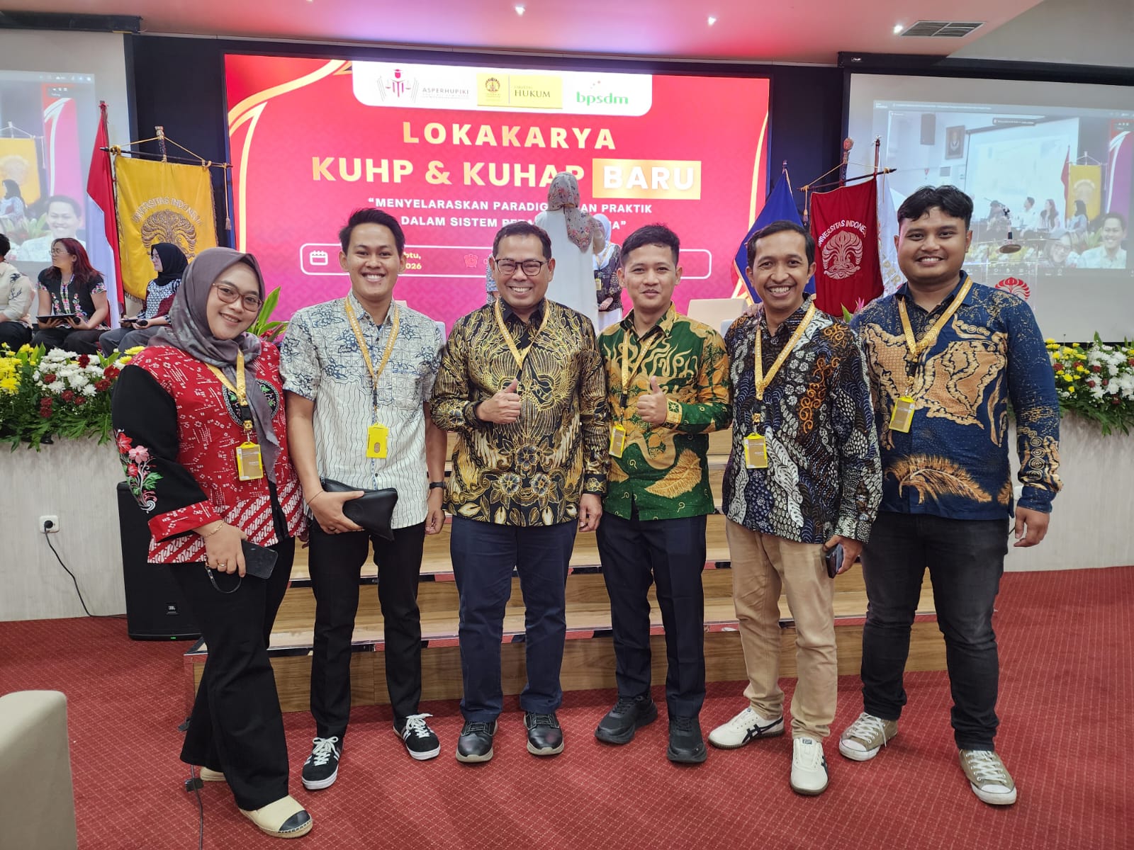 Kawal Transisi Hukum Pidana Nasional, Dosen S1 Ilmu Hukum UNW Hadiri Lokakarya Nasional KUHP dan KUHAP Baru di FHUI