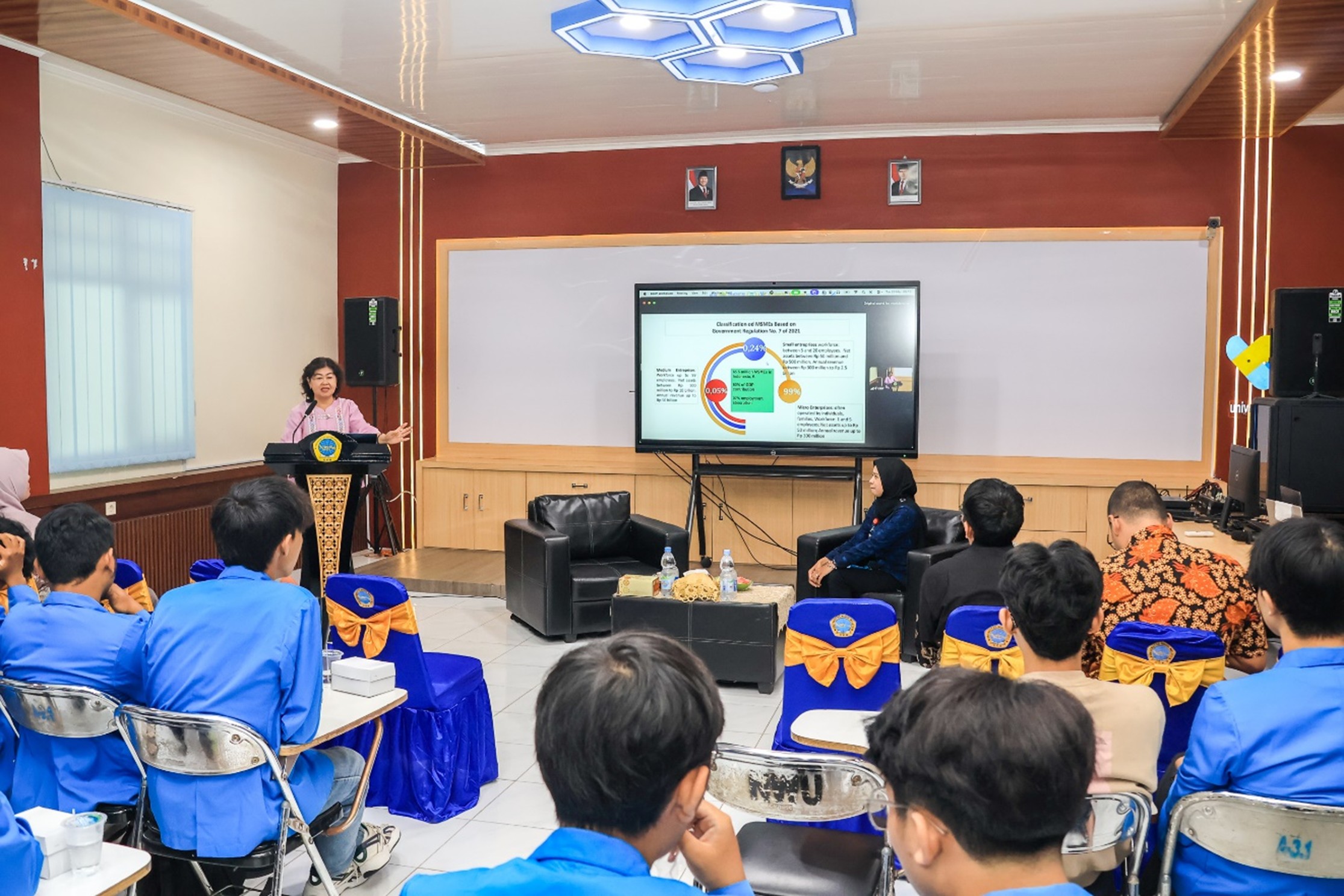 UNW Dorong Mahasiswa Pahami Peran Strategis UMKM melalui Webinar Internasional: Siapkan Generasi Penggerak Ekonomi Inklusif Berkelanjutan