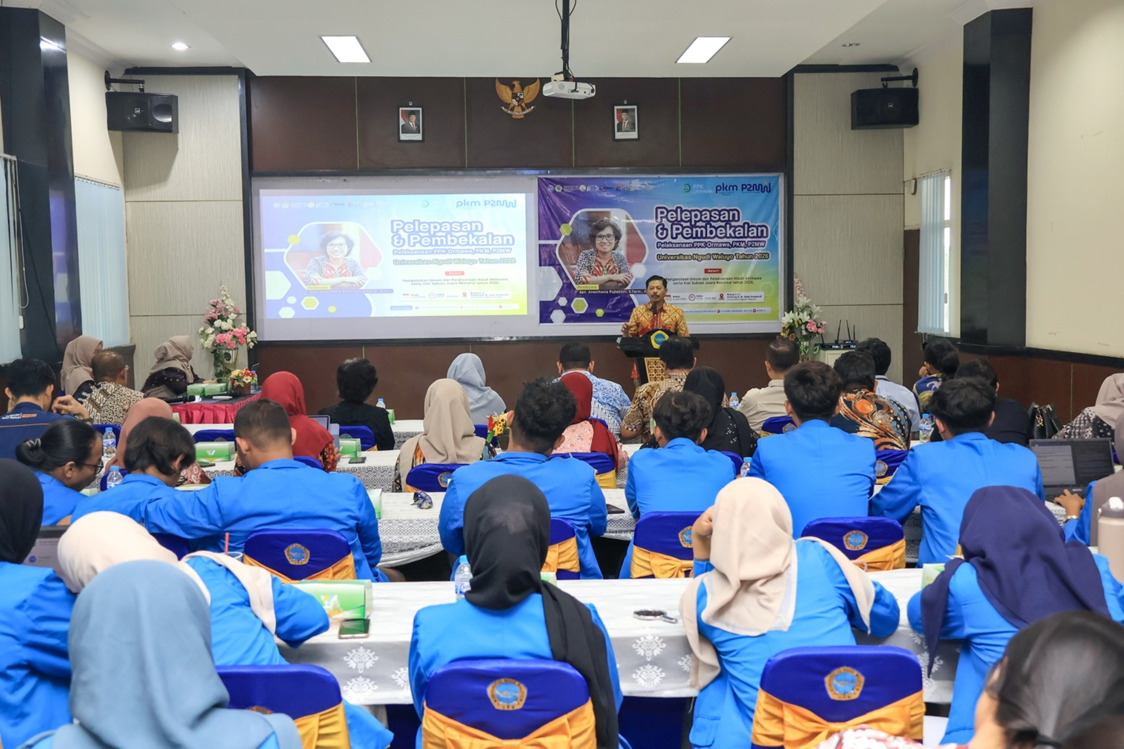 Lolos Pendanaan Nasional, UNW Lepas dan Bekali 6 Tim Pelaksana PPK Ormawa, PKM, dan P2MW 2026