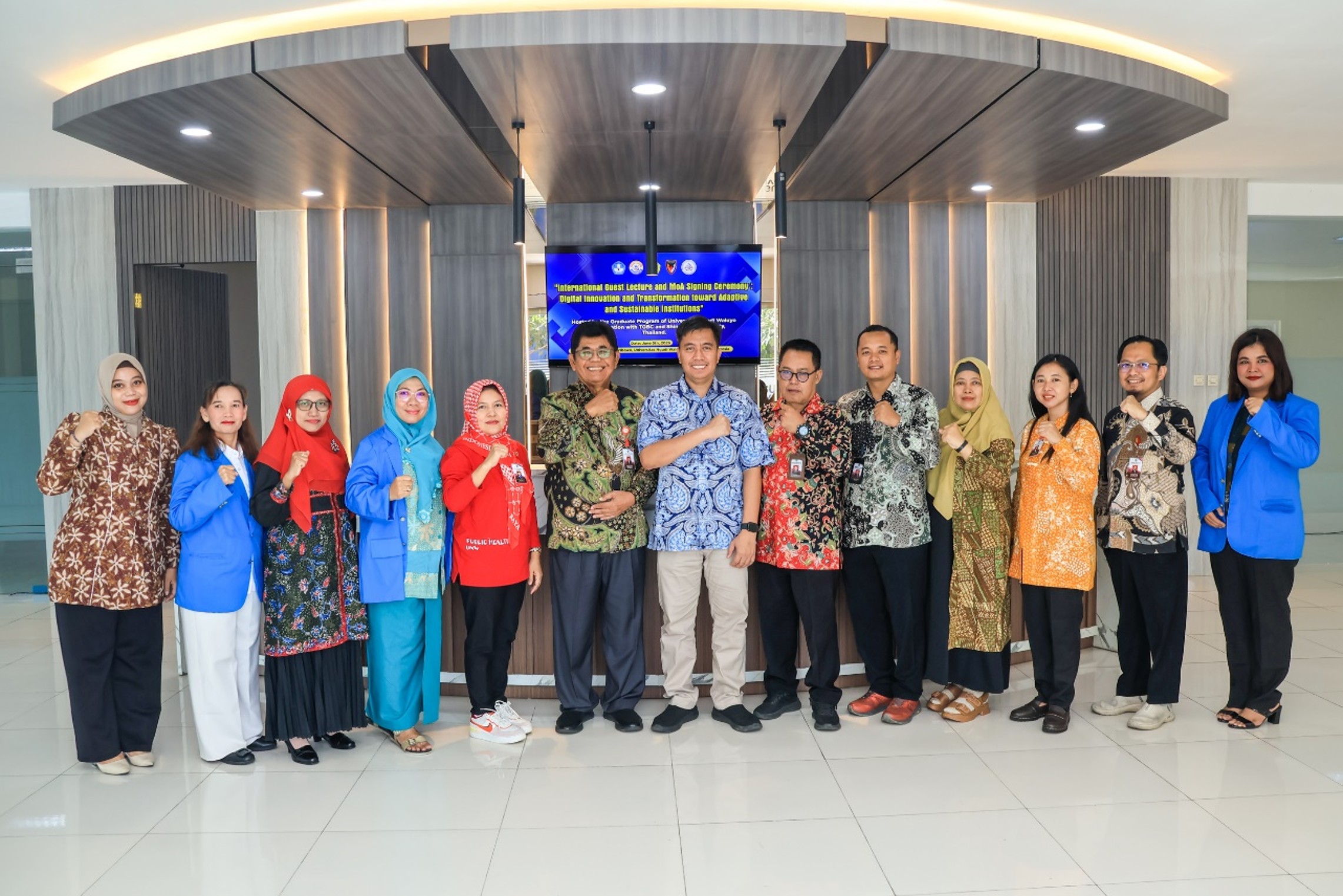 Perkuat Jejaring Global dan Transformasi Pendidikan, Pascasarjana UNW Gelar Seminar Internasional serta Teken Kerja Sama dengan Mitra Thailand