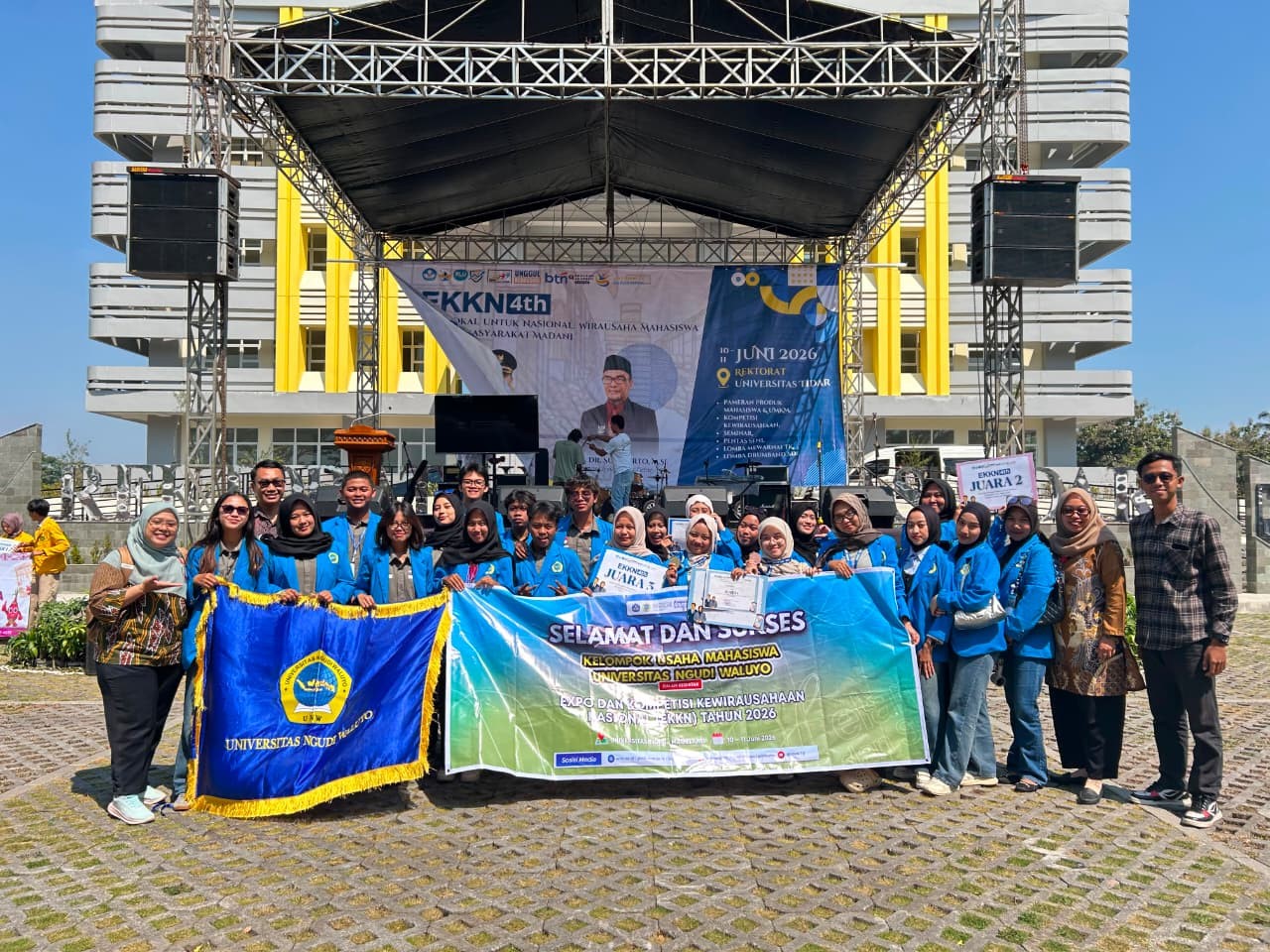 Kelompok Kewirausahaan UNW Berhasil Membawa Pulang 3 (Tiga) Juara dalam Ajang 4TH Expo dan Kompetisi Kewirausahaan Nasional (EKKN) Tahun 2026