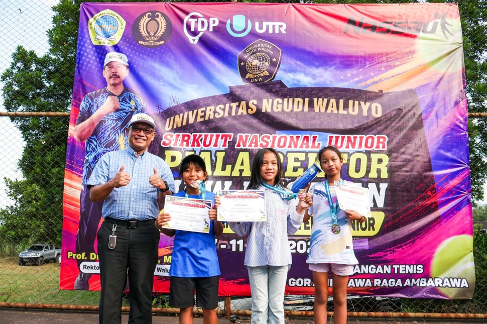 Sirnas Tenis Junior Piala Rektor UNW 2026, Dorong Lahirnya Atlet Masa Depan