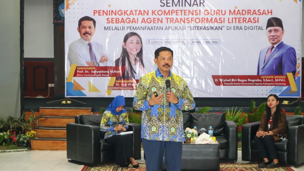 Dorong Transformasi Literasi Digital, UNW dan Kemenag Bekali Guru Madrasah Pemanfaatan Aplikasi "Literasikan"