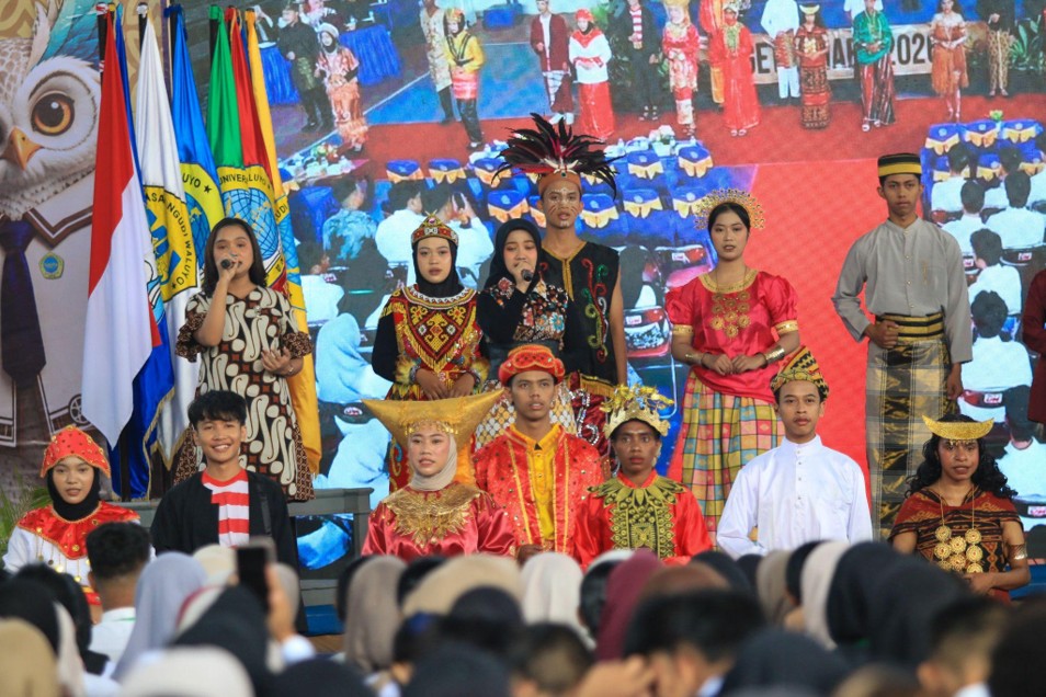 Peka Budaya Nusantara Meriahkan gelaran PKKMB UNW 2026