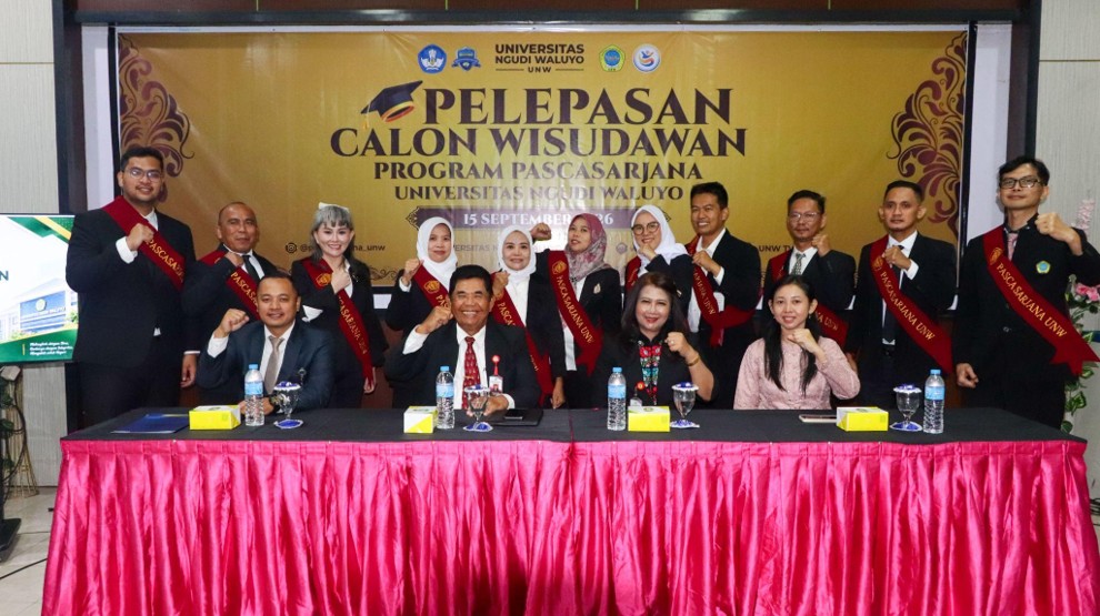 Pascasarjana UNW Cetak Lulusan Perdana, 15 Wisudawan Raih Predikat Cumlaude