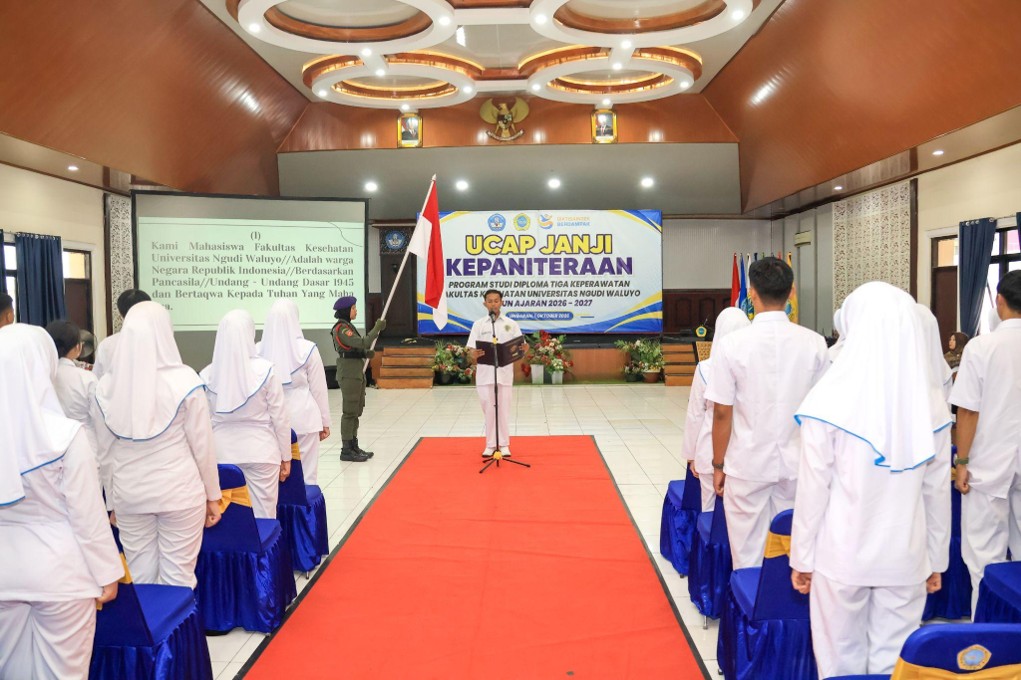 Menuju Praktik Klinik, 49 Mahasiswa Keperawatan UNW Teguhkan Komitmen Keselamatan Pasien