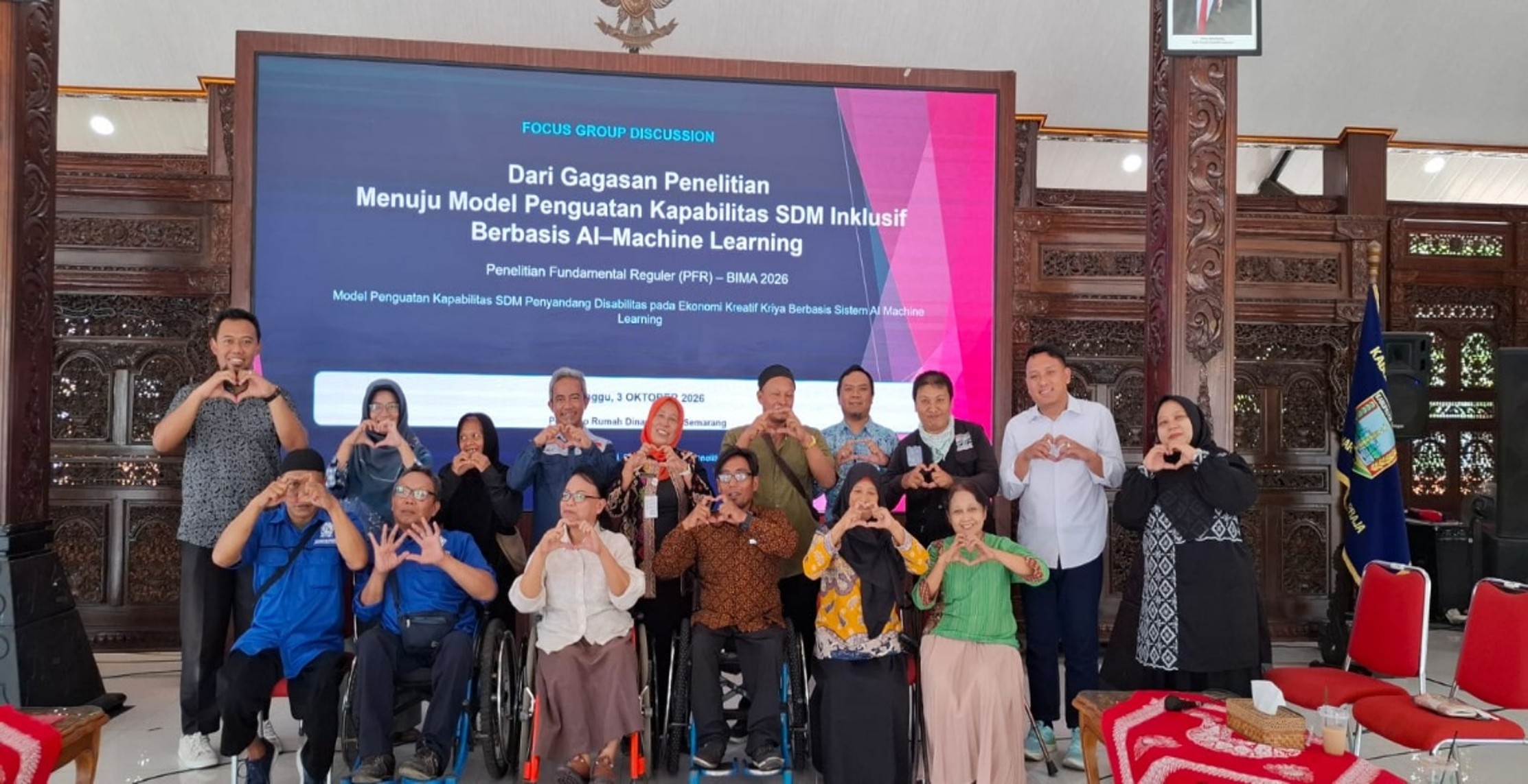 UNW Kembangkan Model AI untuk Perkuat Kapabilitas Penyandang Disabilitas di Ekonomi Kreatif