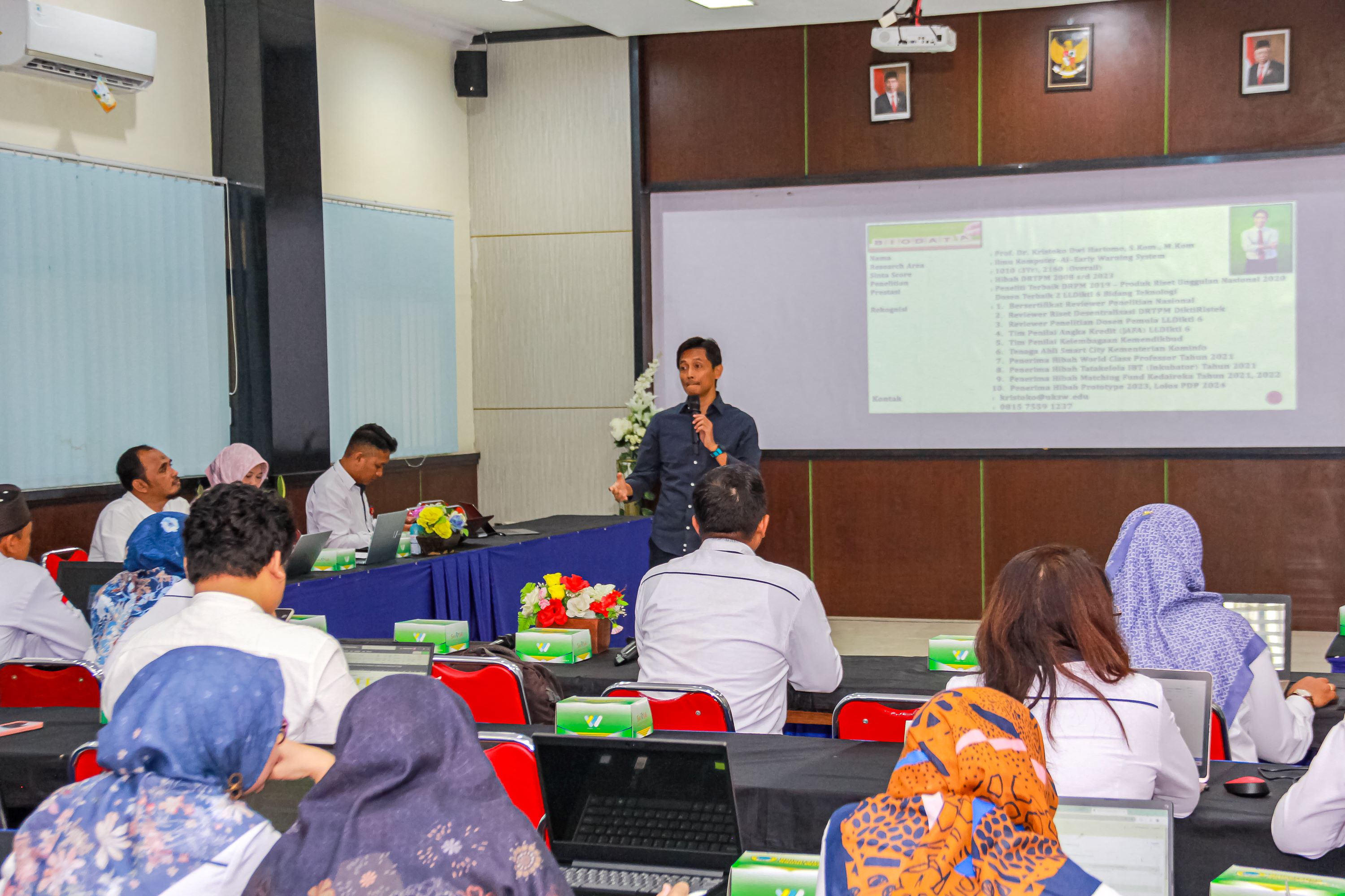 KLINIK HIBAH KEMENRISTEKDIKTI PDP MATCHING FUND KEDAIREKA SUKSES TINGKATKAN KERJA SAMA INSAN DIKTI DENGAN DUNIA INDUSTRI