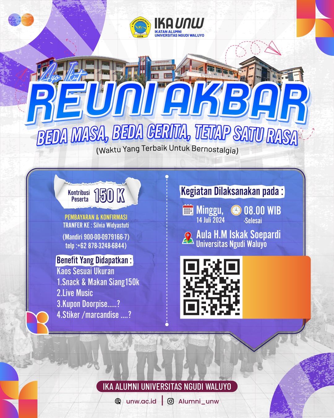 REUNI AKBAR ALUMNI UNIVERSITAS NGUDI WALUYO